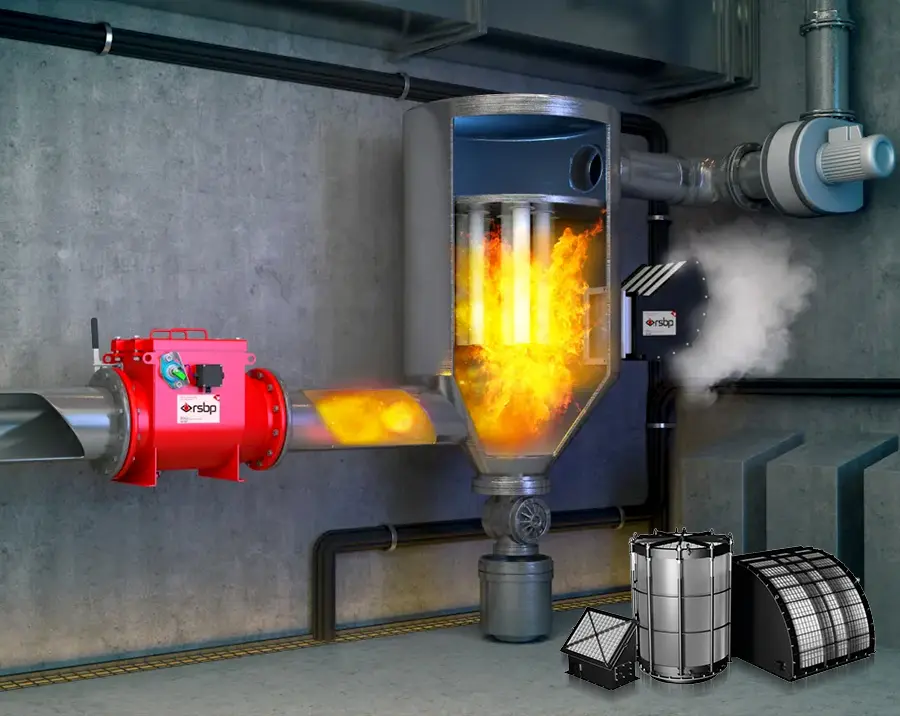 Flameless Explosion Vent