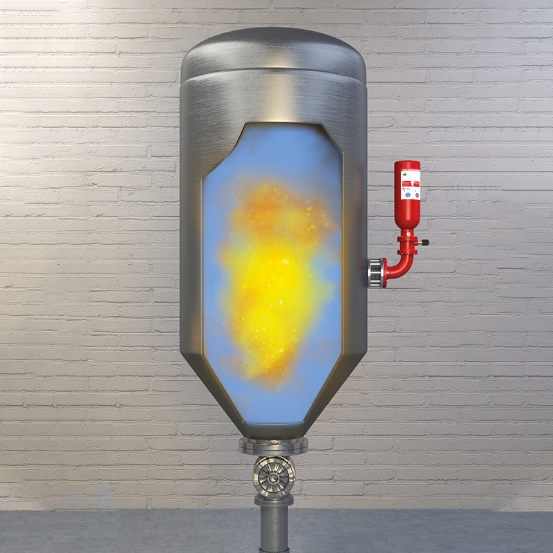 Extinguishing  Agent Injection